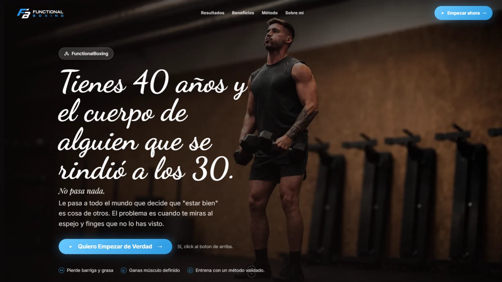 Vista previa actual de Functional Boxing
